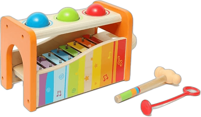 Hape Pound & Tap Bench — Best multi-function instrument