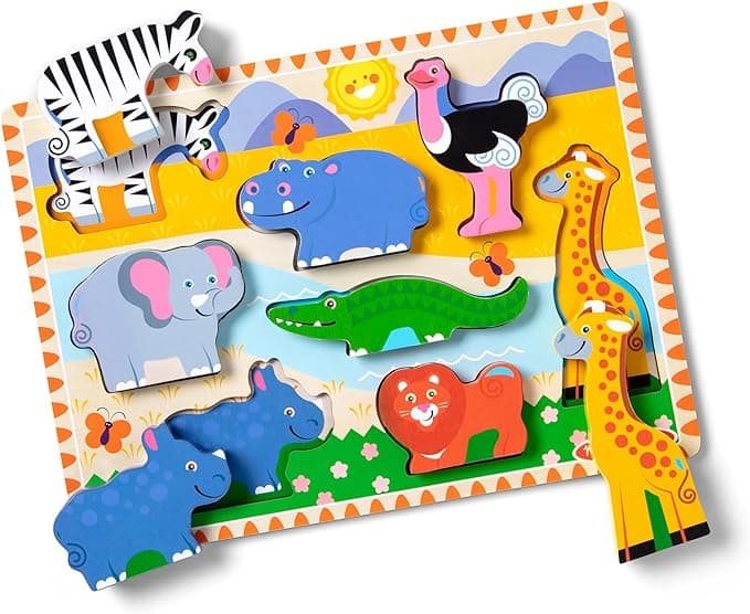 Melissa & Doug Chunky Puzzles - Best first puzzles