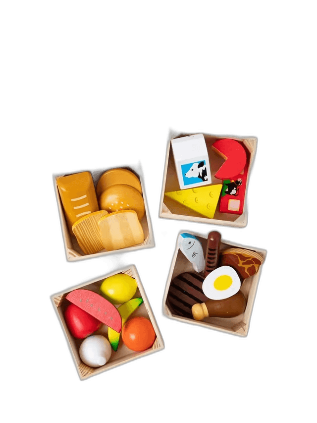 Melissa & Doug Wooden Food Set — Best play food